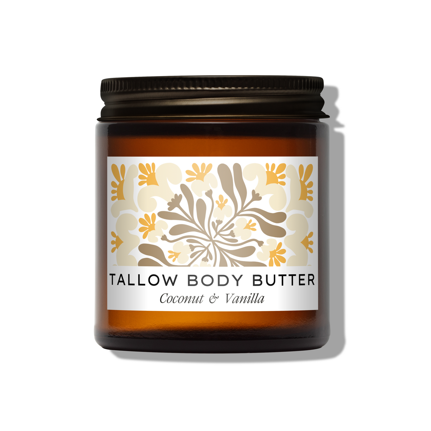 Tallow Body Butter | Coconut+Vanilla | 6oz